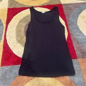 Splendid Black Classic Basic Tank Top 50% Supima Cotton Women’s Size Medium